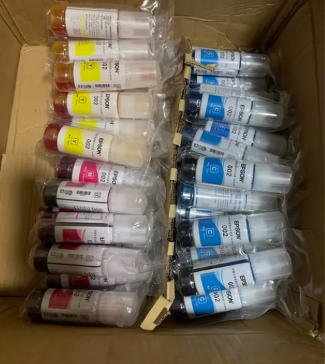 爱普生002/004原装折机墨水，正品拆机...