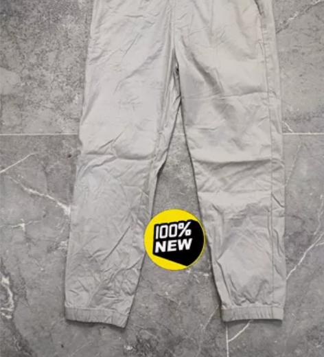 全新瑕疵9.9森马休闲裤男裤子夏季束脚工装...