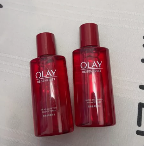olay塑颜金纯精华水小样50ml，两个，...