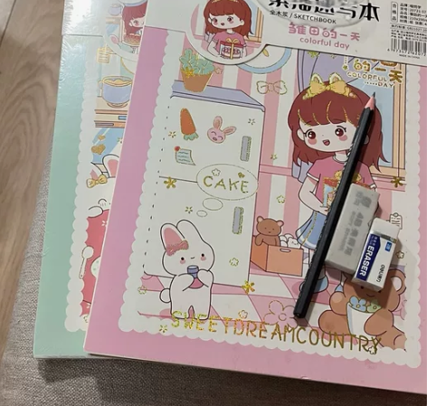 素描速写本两本 一本全新未拆封 一本用了两...