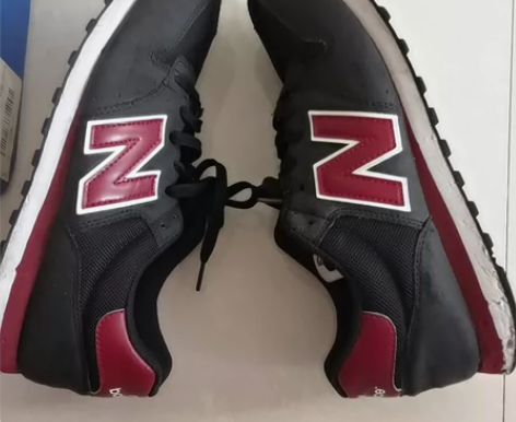 40.5码新百伦春秋季运动跑步鞋男，85成...