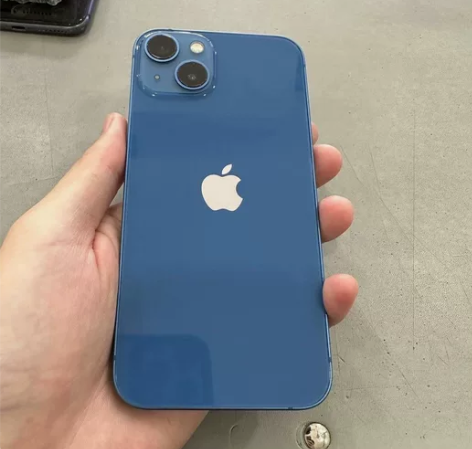 国行苹果13蓝色128G全原装无拆修屏幕靓...