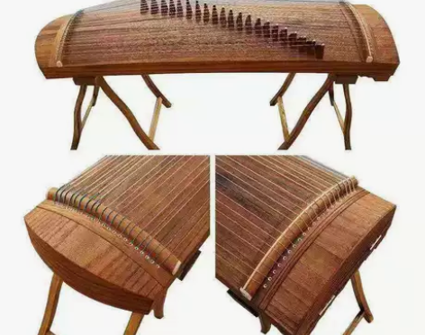 送全套配件10级小古筝素面便携式小型入门演...