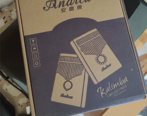 全新安德鲁17音拇指琴卡林巴琴初学者全单板...