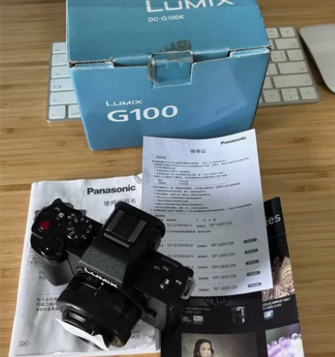 闲置松下g100套机 99新国行 外观实拍...