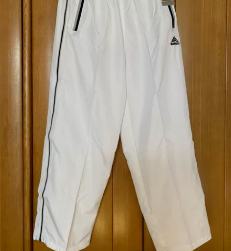 全新 运动裤裤子 侧拉链串标休闲运动裤 直...