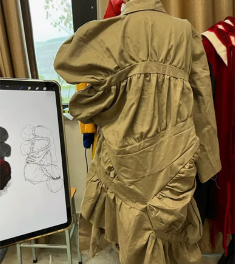 服装设计白坯 有款式图 包邮 用的白坯克重...