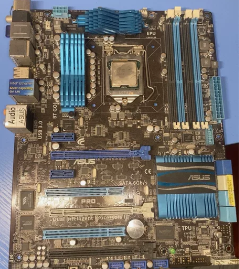 搬家翻出一个2500k和华硕p67主板。没...