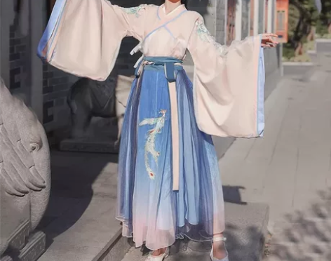 可直接拍下。汉服女正品原创飘逸中国风齐腰交...