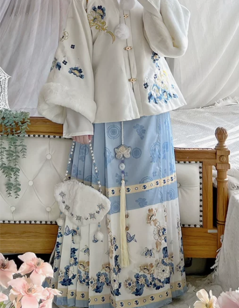 明制汉服女2023新款原创 暖冬 冬季改良...