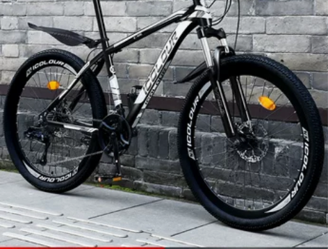 山地自行车男款变速越野单车男式赛车24寸2...