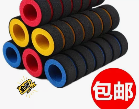 单车自行车把套山地车减震舒适防滑肉球橡胶柔...