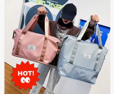 特价捡漏短途旅行包女大容量手提轻便旅游包瑜...