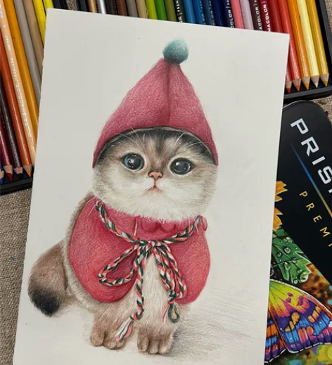 【代画】彩铅画/装饰画/素描作品 往期作品如下，作品工期大概...