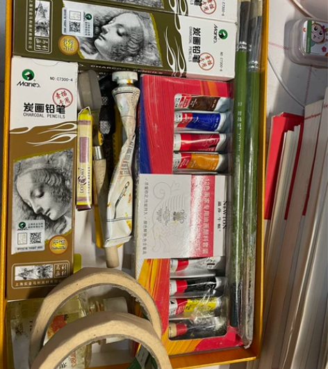 炭笔 油画 出 感兴趣的话点“我想要”和我...