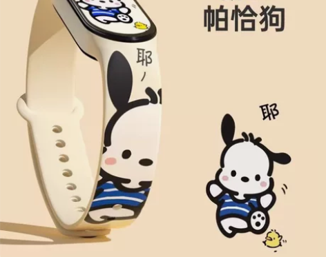 智能电子手表女款多功能可爱帕恰狗初高中小学...