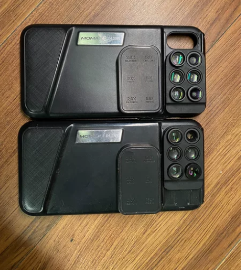 iphone XS/X用的Momax多摄像...