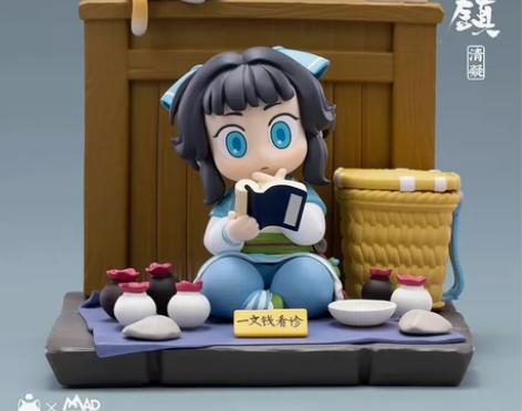 【出】罗小黑战记蓝溪镇李清凝/玄离狗哥手办...