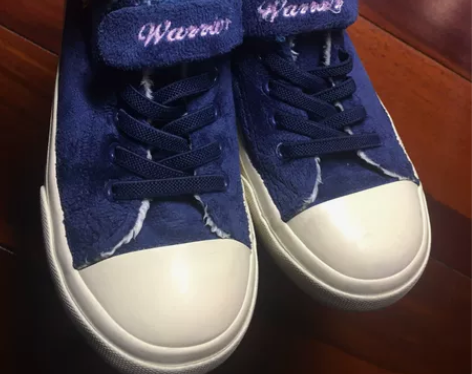 回力冬款女童高帮鞋，里面全毛绒，非常暖和，...