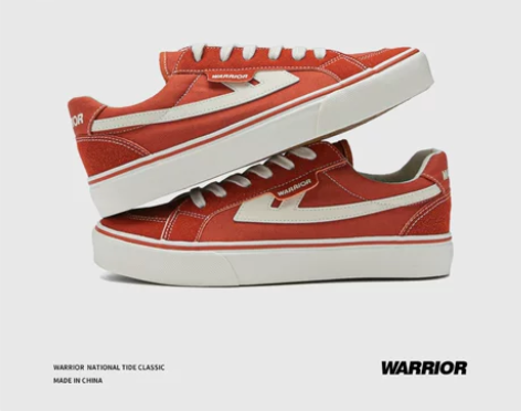 回力女鞋红色帆布鞋女2023春季新款平底鞋...