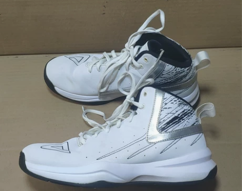 匹克男童鞋39码秋冬季高帮篮球鞋运动鞋跑步...