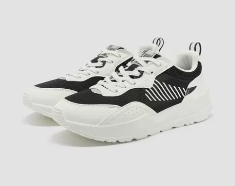 特步男休闲鞋2023夏季新品溯影网面透气轻...