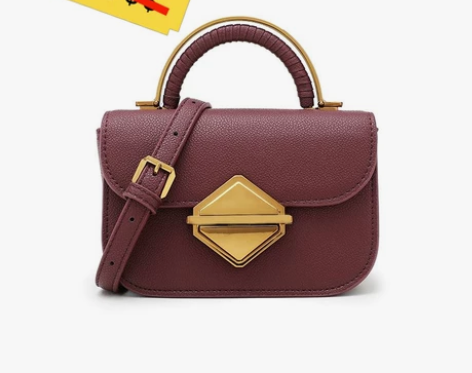 鸭嘴扣女包CK2-50781013-1金属...