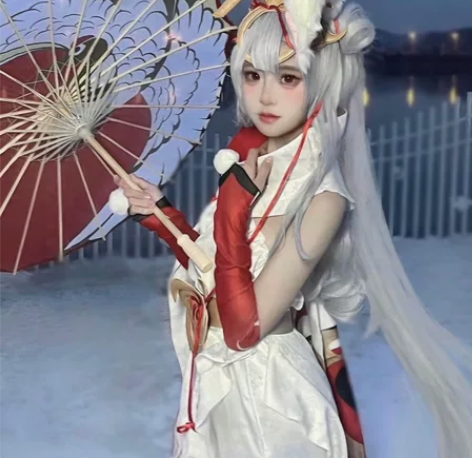公孙离祈雪灵祝COS道具伞 感兴趣的话点“...