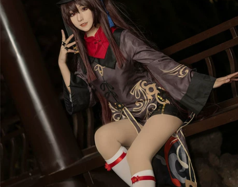 原神cos原神胡桃cos服往生堂胡堂主co...