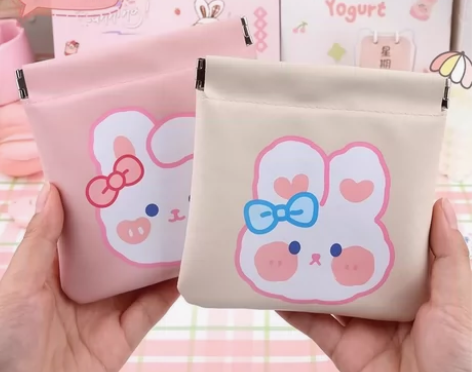 新款防水弹片收纳包ins风口红化妆包旅行洗...