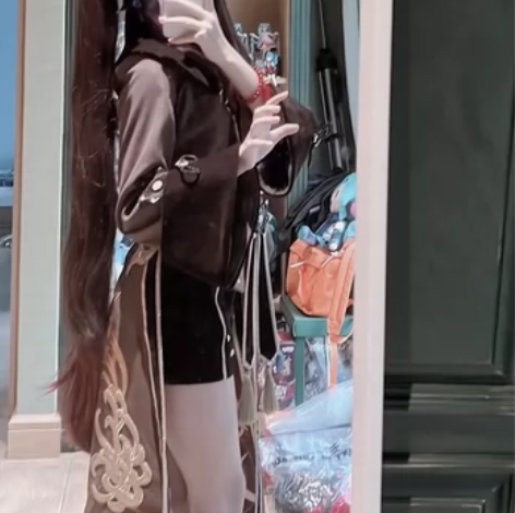 本人实拍～原神cos胡桃cos服装 cos...
