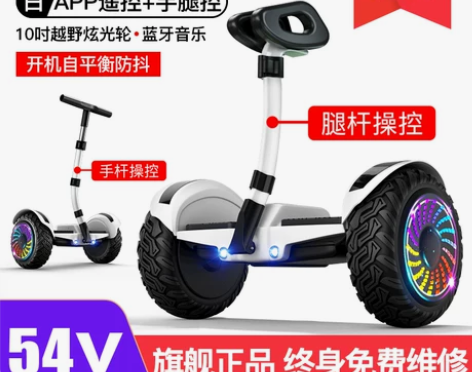 领奥官方旗舰店  新款电动平衡车腿控双轮智...