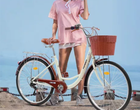 永久自行车女式款复古变速轻便代步上班骑成年...