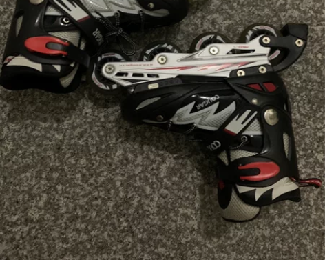 美洲狮（COUGAR）溜冰鞋轮滑鞋男女可调...