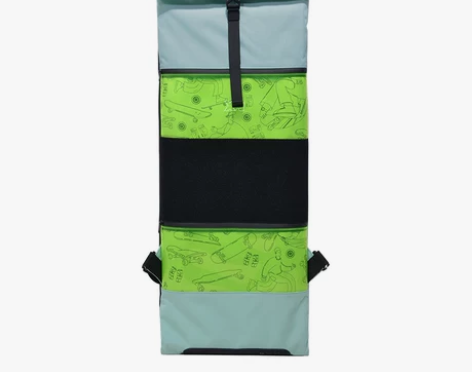 Mackar双肩滑板包路陆冲板护具收纳包双...