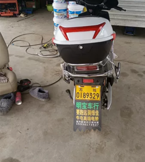 2023年的8成新台铃电动车出售，电瓶72...