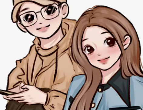 星蝶公主风，MAY风，甜橙风头像，卡通人物形象，真人照片手绘...