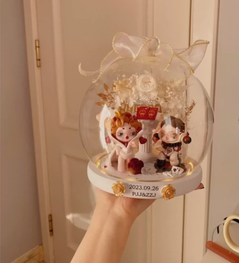 【本人原创代做】泡泡玛特婚礼结婚 结婚礼物...