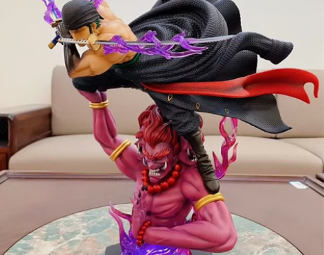 航海王手办周边 GK 海贼索隆 炼狱阿修罗...