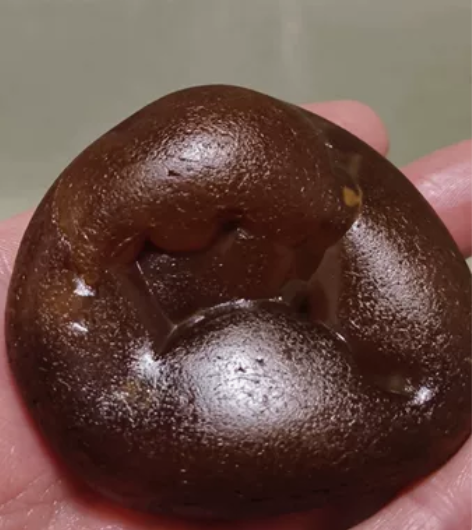 马达加斯加玛瑙原石，天然像型摆件（开口笑）...