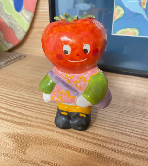 景德镇乐天集市 几天之后早期作品陶瓷番茄小...