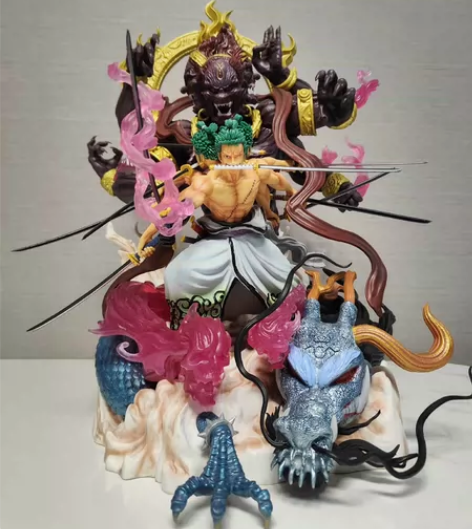 退坑出祖国版手办。套出九刀流阿修罗索隆（5...