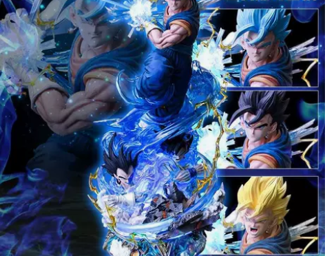 超大号七龙珠手办LS贝吉塔GK超级赛亚人悟...