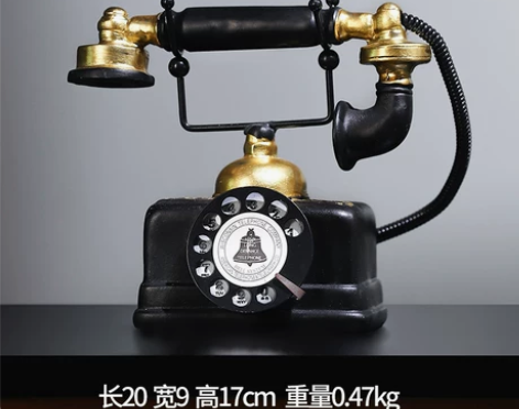 复古小摆件留声机创意家居客厅欧式服装咖啡店...