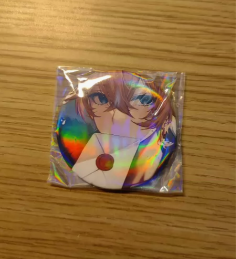 原神同人公子达达利亚情书58mm吧唧 感兴...