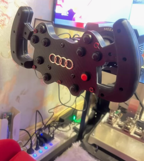 audi rs5 dtm方向盘 10按钮 ...