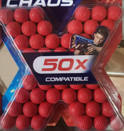 ZURU软弹枪Xshot球弹枪弹药包子弹以...