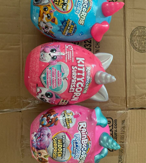 ZURU儿童迷你云波魔法惊喜蛋独角兽汪星人...