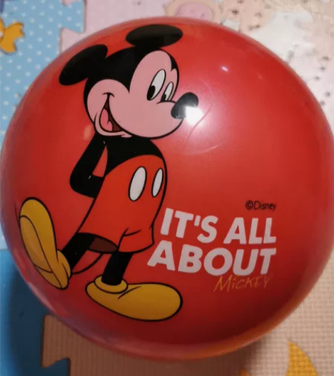 迪士尼小皮球幼儿手拿 适用年龄：18个月 ...