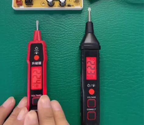 【清库存包邮】德力西智能数显测电笔交流电压...